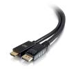 C2G 6ft DisplayPort Male to HDMI Male Passive Adapter Cable - 4K 30Hz - Videoadapter - DisplayPort männlich zu HDMI männlich - 1.8 m - Schwarz - passiv, 4K Unterstützung