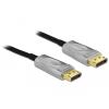 Delock Aktives Optisches Kabel DisplayPort 1.4 8K 10 m