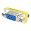 Slimline VGA HD15 Gender Changer - F / F