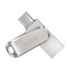 SanDisk Ultra Dual Drive Luxe - USB-Flash-Laufwerk - 256 GB - USB 3.1 Gen 1 / USB-C - Silber