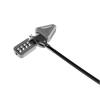Compulocks Microsoft Surface Pro & Go Lock Adapter & Combination Cable Lock - Sicherheitsschloss - für Microsoft Surface Go, Pro