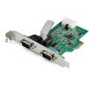 2Port PCIe RS232 Serial DB9 Adapter Card