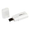 StarTech.com USB Audio Adapter - USB auf Soundkarte in weiß - Soundcard mit USB (Stecker) und 2x 3,5mm Klinke extern - Soundkarte - Stereo - USB 2.0 - für P / N: MU15MMS, MU6MMS