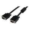 StarTech.com 5m VGA Monitorkabel - Koaxial HD15 Video Kabel - St / St - VGA-Kabel - HD-15 (VGA) (M) zu HD-15 (VGA) (M) - 5 m - geformt - Schwarz