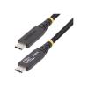 StarTech.com 1m USB4 Kabel, USB-IF Zertifiziertes USB-C Kabel, 40Gbps, 8K - USB-Kabel - USB-C (M) zu USB-C (M) - USB4 / Thunderbolt 3 / Thunderbolt 4 / DisplayPort 1.4 - 48 V - 5 A - 1 m - halogenfrei, passiv, 4K120Hz Unterstützung, 8K60Hz Unterstütz