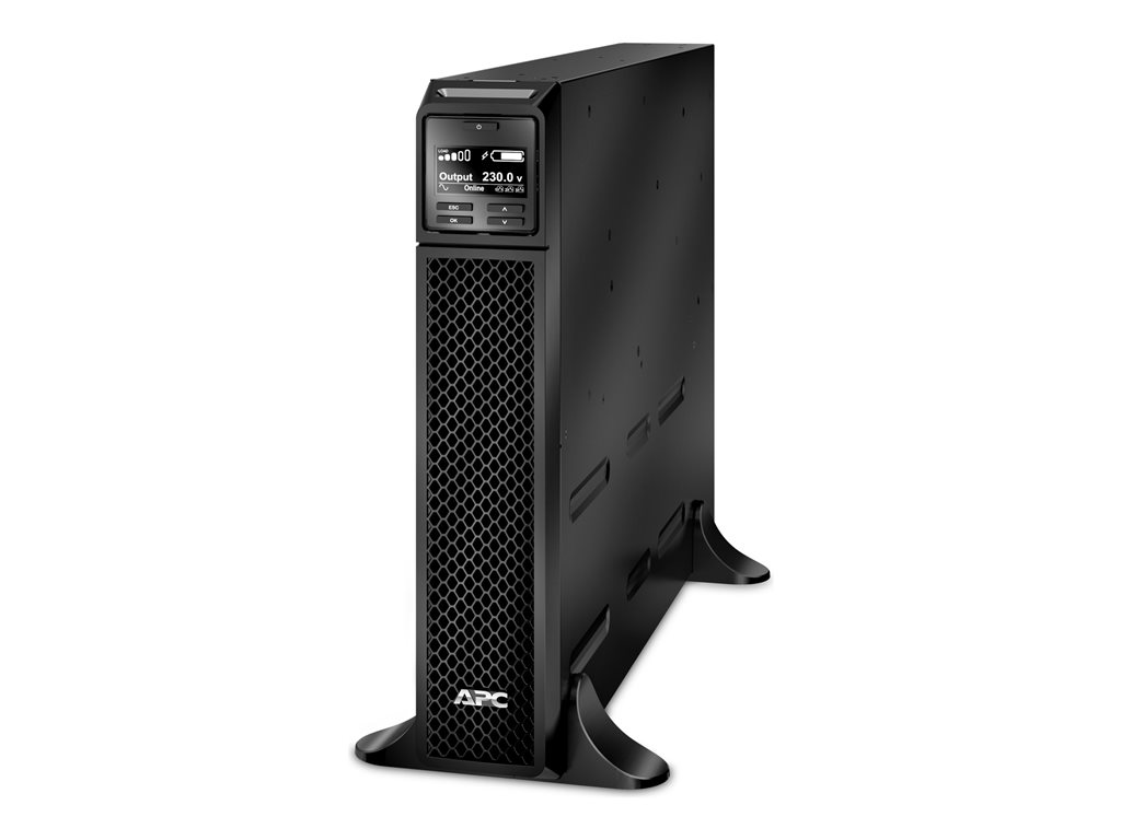 APC Smart-UPS SRT 3000VA - USV - Wechselstrom 208 / 240 V - 2700 watt - 3000 VA - 1-phasig - USB - Ausgangsanschlüsse: 10 - 2.4 m Schnur - Schwarz - APC Take-Back - für P / N: SRT96BP, SRT96RMBP