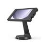 Compulocks Galaxy Tab A9 Apex Enclosure Mast Counter Stand - Befestigungskit (Aufstellung, Gehäuse) - für Tablett - verriegelbar - Metallrahmen - Schwarz - Theke - für Samsung Galaxy Tab A9