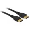 Delock DisplayPort Kabel 8K 60 Hz 3 m DP 8K zertifiziert ohne Einrastfunktion