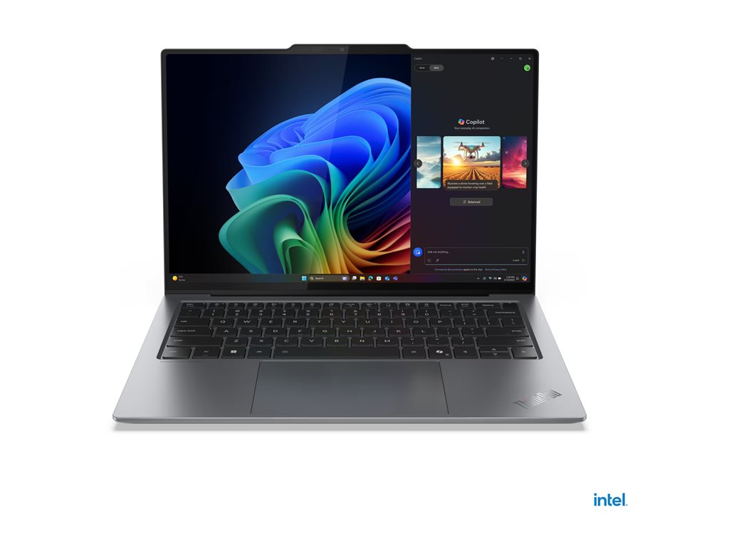 Lenovo ThinkPad X9-14 Gen 1 21QA - Aura Edition - 180°-Scharnierdesign - Intel Core Ultra 5 228V / 2.1 GHz - Evo - Win 11 Pro - Arc Graphics 130V - 32 GB RAM - 512 GB SSD TCG Opal Encryption 2, NVMe - 35.6 cm (14") OLED 1920 x 1200 - Wi-Fi 7, Bluetoo