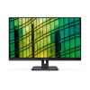 AOC 27E2QAE - LED-Monitor - 68.6 cm (27") - 1920 x 1080 Full HD (1080p) @ 75 Hz - IPS - 250 cd / m² - 1000:1 - 4 ms - HDMI, VGA, DisplayPort - Lautsprecher - Schwarz