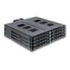 Delock - Mobiles Speicher-Rack - mit Schloss - 2.5" (6.4 cm) - SATA 6Gb / s / SAS 12Gb / s - Schwarz