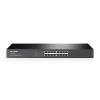 Switch / FE / 16-Port / 1HE / 19 Zoll rackmountfähig / aus Stahl