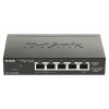 D-Link DGS 1100-05PDV2 - Switch - Smart - 5 x 10 / 100 / 1000 (2 PoE) - Desktop - PoE (18 W)