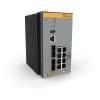 Allied Telesis AT IE340-12GP - Switch - L3 - managed - 8 x 10 / 100 / 1000 (PoE+) + 4 x 1000Base-X SFP - an DIN-Schiene montierbar, wandmontierbar - PoE+ (240 W) - DC-Stomversorgung