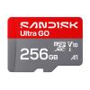 SanDisk Ultra GO - Flash-Speicherkarte - 256 GB - A1 / UHS-I U1 / Class10 - microSDXC UHS-I