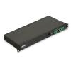 APC Easy Switched PDU EPDU1016S - Stromverteilungseinheit (Rack - einbaufähig) - Wechselstrom 200 / 208 / 230 V - 3680 VA - Ethernet - Eingabe, Eingang IEC 60320 C20 - Ausgangsanschlüsse: 8 (8x IEC 60320 C13) - 1U - 2.5 m Schnur - Schwarz