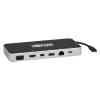 Eaton Tripp Lite Series USB C Docking Station Hub USB Dock Triple Display 4K HDMI VGA USB A / C Gbe - Dockingstation - USB-C - VGA, HDMI, Mini DP - 1GbE