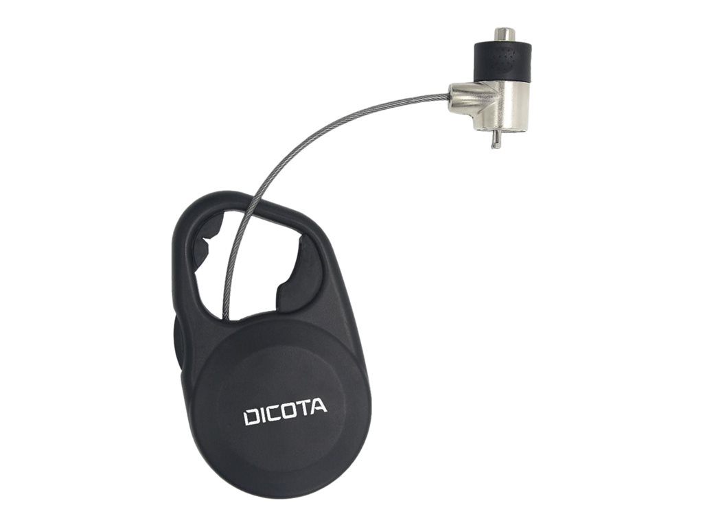 DICOTA Security T-Lock - Sicherheitskabelschloss - Schwarz - 1.3 m