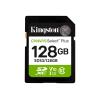 Kingston Canvas Select Plus - Flash-Speicherkarte - 128 GB - Video Class V10 / UHS-I U1 / Class10 - SDXC UHS-I