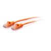 C2G 10ft (3m) Cat6a Snagless Unshielded (UTP) Slim Ethernet Network Patch Cable - Orange - Patch-Kabel - RJ-45 (M) zu RJ-45 (M) - 3 m - 4.8 mm - UTP - CAT 6a - geformt, ohne Haken - orange