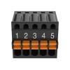 AXIS TU6008 - Serieller Anschluss - 5-poliger Anschlussblock (Packung mit 10) - für AXIS F9111 Main Unit
