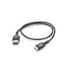 C2G 1.5ft USB C to USB A Adapter Cable - USB 2.0 - 480Mbps - M / M - USB-Kabel - 24 pin USB-C (M) zu USB (M) - USB 2.0 - 50 cm - Schwarz
