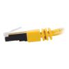 Kabel / 5 m Shield CAT5E Moulded Patch YLW