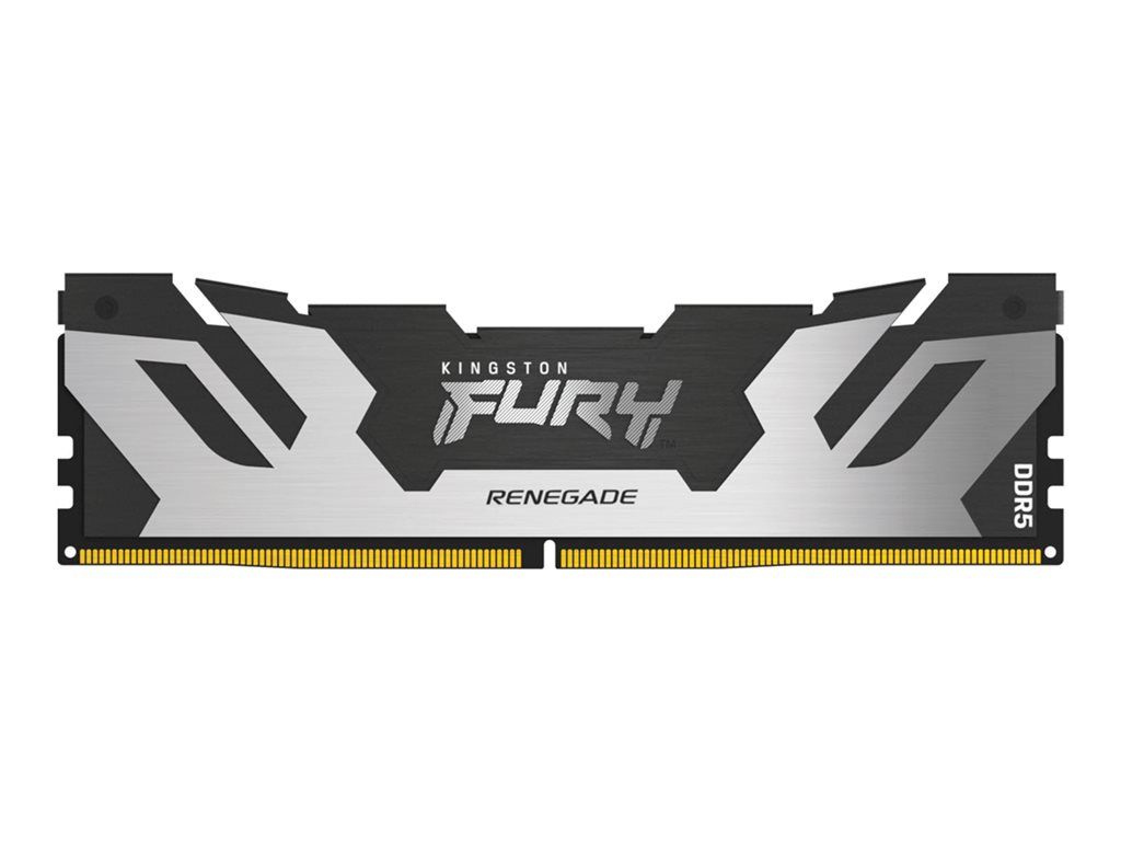 Kingston FURY Renegade - DDR5 - Modul - 48 GB - DIMM 288-PIN - 6400 MT / s / PC5-51200 - CL32 - 1.4 V - ungepuffert - non-ECC - Schwarz, Silber