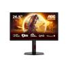 AOC Gaming Q27G4SDR - G4 Series - OLED-Monitor - Gaming - 68.6 cm (27") (26.5" sichtbar) - 2560 x 1440 QHD @ 360 Hz - 1000:1 - DisplayHDR 400 True Black - 0.03 ms - 2xHDMI, DisplayPort - Schwarz, Rot