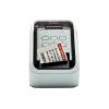 Brother QL-810Wc - Etikettendrucker - zweifarbig (monochrom) - Thermodirekt - Rolle (6,2 cm) - 300 x 600 dpi - bis zu 110 Etiketten / Min. - USB, Wi-Fi(n) - Cutter - Glossy White, Schwarz