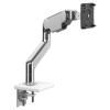 M10 Mon Arm Sing Mon Polished Alumin&Whi