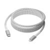 dbramante1928 re-charge - Lightning-Kabel - 24 pin USB-C männlich zu Lightning männlich - 2.5 m - geflochtenes Kabel, 100 % recycelter Kunststoff