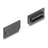 Kabel Typ-A Stecker zu Typ-B 90° links, USB 5 Gbps, 1 m, Daten, Funk Netzwerk