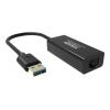 USB-zu-Ethernet-Adapter - 100 / 1000 Mbps - Fast Ethernet Mac - unterstützt Suspend / Resume-Erkennung und Steuerungsendpunkt - USB A 3.0 (m) zu geschirmtem RJ45 (f) - Treiber auf USB-Adapter - schwarz
