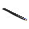 Delock - Flexible Kabelleitung - 15 mm Durchmesser - 10 m - Schwarz