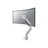 NewStar PLUS desk mount for curved / flat monitors up to 49 , silver