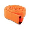 Delock - Kabelmanagement-Tülle - double layer flat, 40 x 16 mm with wear warning Indicator for cables or copper, busbars, PET - 1 m - orange, Schwarz