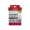 Canon PG-545XL x2 / CL-546XL Multi Pack - 3er-Pack - Hohe Ergiebigkeit - Schwarz, Farbe (Cyan, Magenta, Gelb) - original - Hängebox - Tintenpatrone - für PIXMA TR4551, TR4650, TR4651, TS3350, TS3351, TS3352, TS3355, TS3450, TS3451, TS3452