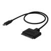 StarTech.com USB C auf SATA Adapter Kabel für 2,5in SSD / HDD - USB 3.1 (10Gbit / s) - Thunderbolt 3 kompatibel - SATA I / II / III (USB31CSAT3CB) - Speicher-Controller - 2.5", 3.5" (6.4 cm, 8.9 cm) - SATA 6Gb / s - USB 3.1 (Gen 2) - Schwarz
