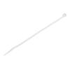 StarTech.com Kabelbinder - 203x4 mm, gebogene Spitze, weiß, 1000 Stück - Kabelbinder - 20.32 cm - weiß - TAA-konform (Packung mit 1000)