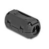 Delock - Ferritleiste - für runde Kabel bis zu 9 mm - Schwarz (Packung mit 2)