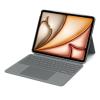 Logitech Combo Touch - Tastatur und Foliohülle - mit Trackpad - hintergrundbeleuchtet - Apple Smart connector - AZERTY - Französisch - Oxford Gray - für Apple 13-inch iPad Air M2 Wi-Fi, M2 Wi-Fi + Cellular, M3 Wi-Fi, M3 Wi-Fi + Cellular