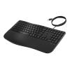 HP 485 Comfort - Tastatur - mehrere Geräte, 23 programmierbare Tasten, 3-Zonen-Layout - full size - USB - QWERTZ - Deutsch - Schwarz