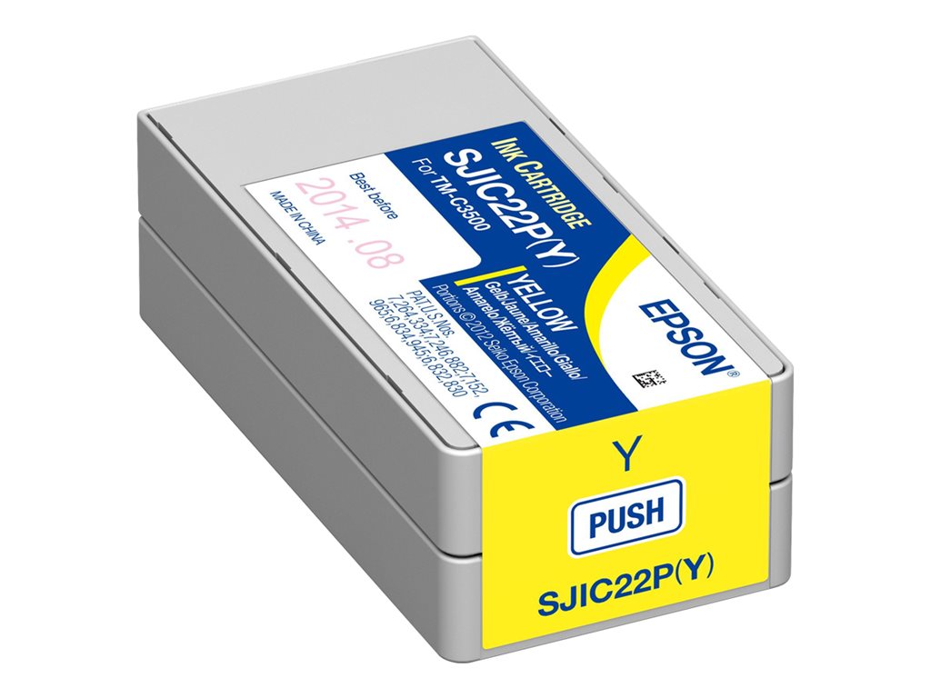 Epson SJIC22P(Y) - Gelb - original - Tintenpatrone - für TM C3500