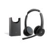 Cisco Headset 722 - Headset - On-Ear - Bluetooth - kabellos - Carbon Black - mit Ladestation - Cisco Webex Certified