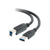 Kabel / 1 m USB 3.0 AM-BM Black