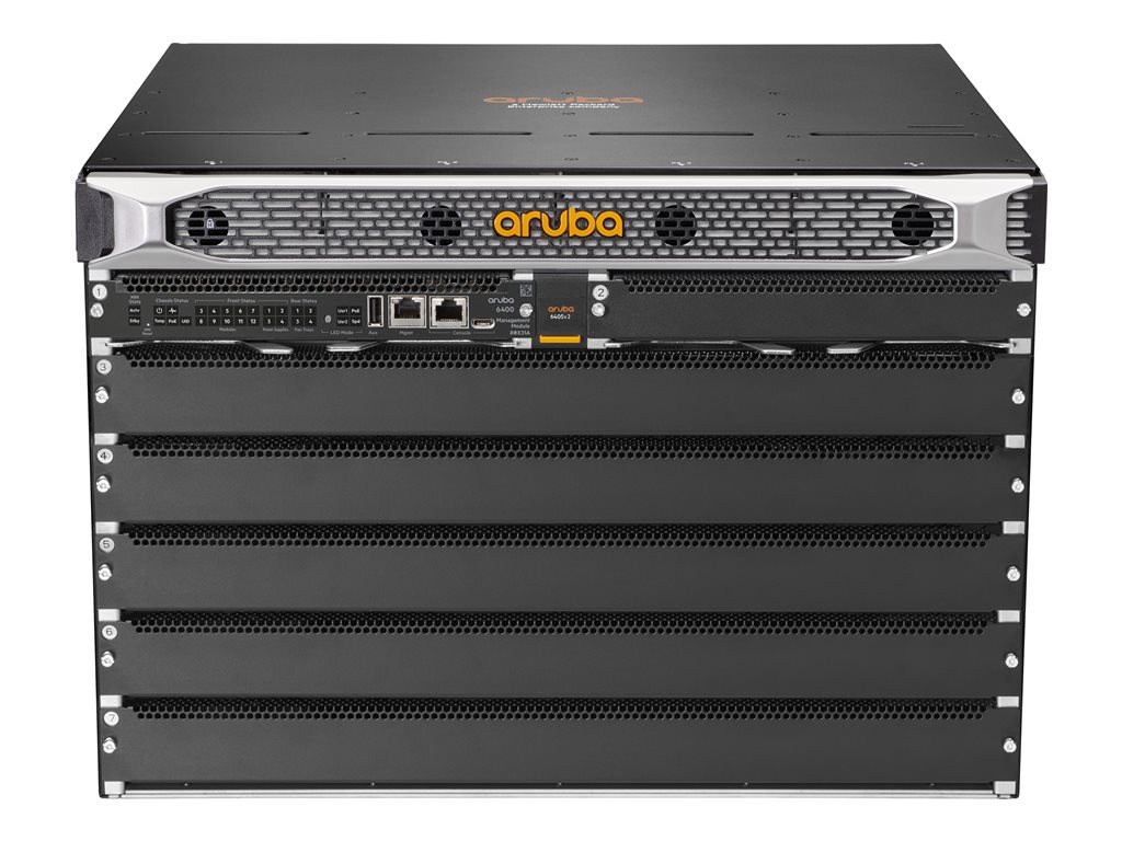 HPE Aruba CX 6405 v2 - Switch - L3 - managed - Luftstrom von vorne nach hinten - an Rack montierbar - für P / N: R0X27C, R0X38C, R0X39C, R0X40C, R0X41C, R0X42C, R0X43C