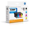 KMP MULTIPACK B78V - 4er-Pack - Schwarz, Gelb, Cyan, Magenta - kompatibel - Box - Tintenpatrone (Alternative zu: Brother LC1100BK, Brother LC1100C, Brother LC1100M, Brother LC1100Y) - für Brother DCP-6690CW, MFC-5890CN, MFC-5895CW, MFC-6490CW, MFC-68