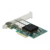 Delock PCI Express x4 Karte 2 x SFP Gigabit LAN i82576