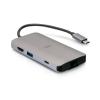 C2G USB-C® Mini Dock with HDMI, 2x USB-A, Ethernet, SD Card Reader, and USB-C Power Delivery up to 100W - 4K 30Hz - Dockingstation - USB-C / Thunderbolt 3 - HDMI - 1GbE